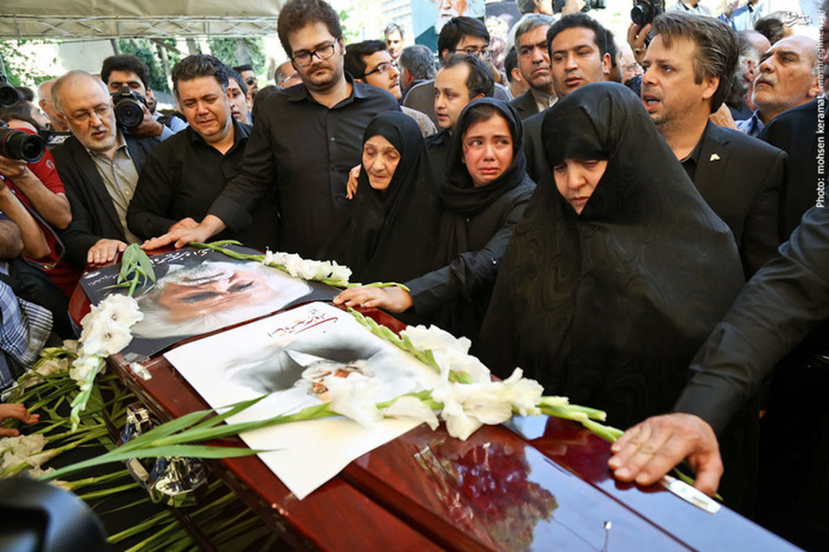 عکس: همسر مرحوم سبزواری