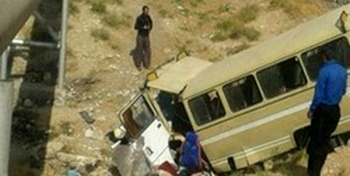 آخرین وضعیت دانش آموزان خوزستانی پس از واژگونی سرویس