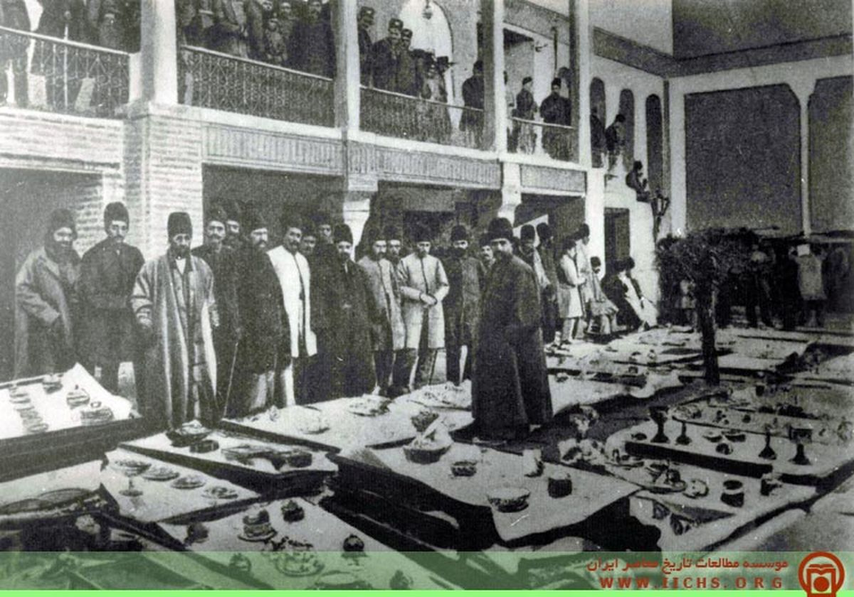 عکس/سفره‌هاي افطار در دوره‌ناصري