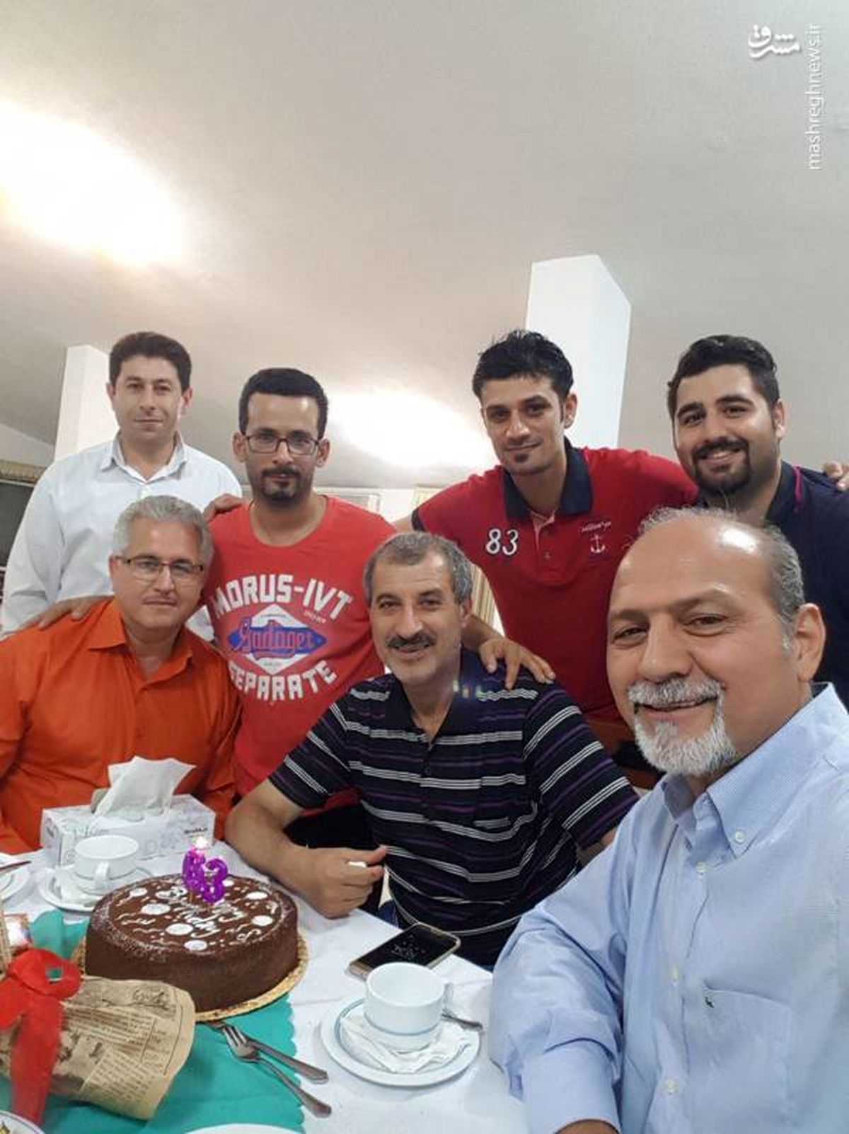 جشن تولد ۶۳ سالگی محمد مایلی کهن +عکس