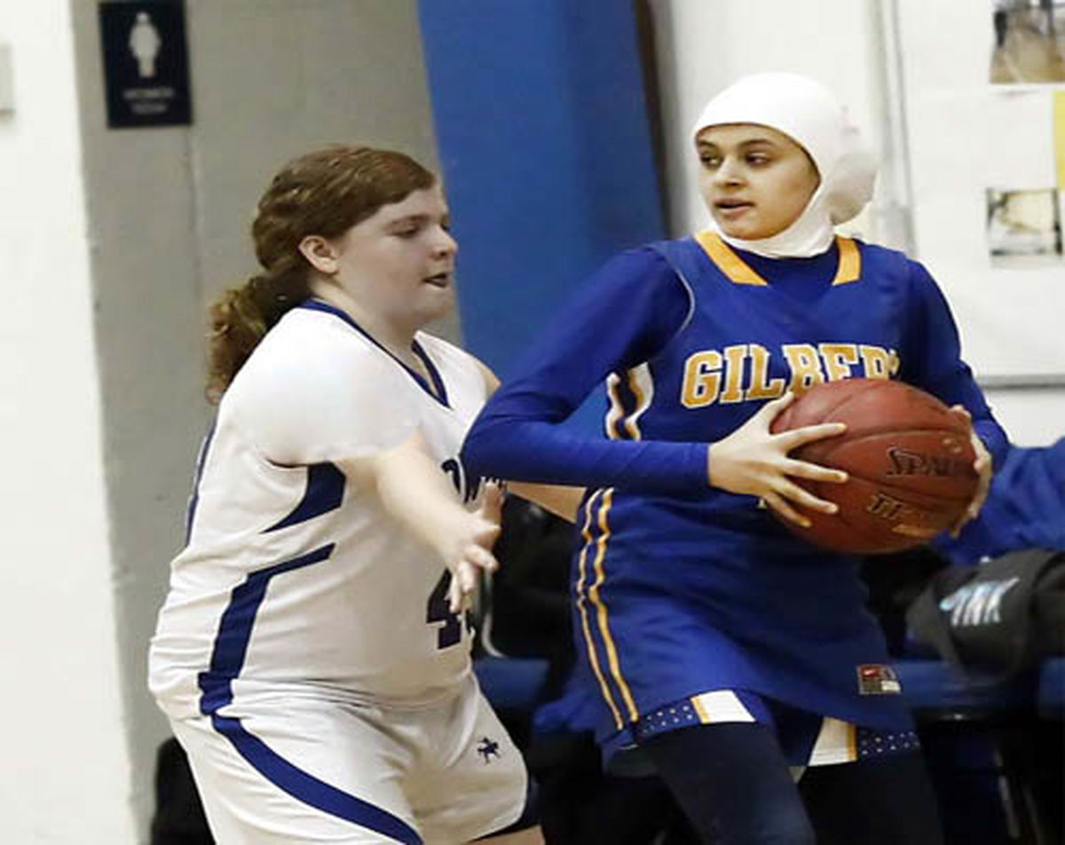 حجاب دختر ورزشكار خبرساز شد+عکس