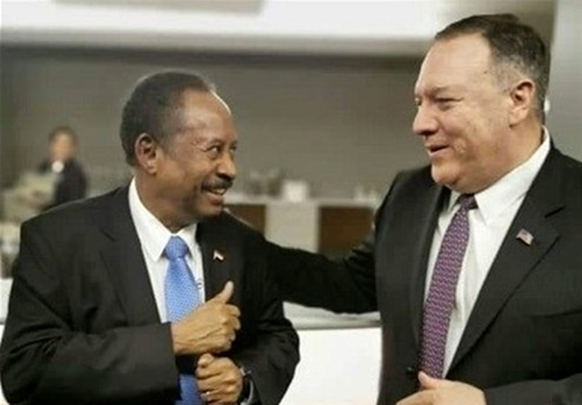 گفتگوی تلفنی پامپئو با نخستوزیر سودان