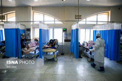 تصاویر: خستگی کادر درمانی در بیمارستان ها