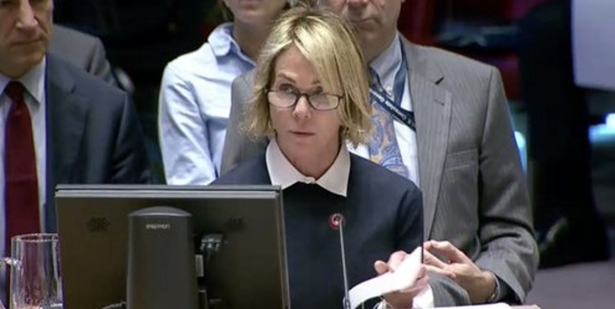 دفاع نماینده آمریکا در سازمان ملل از قطعنامه ضدایرانی