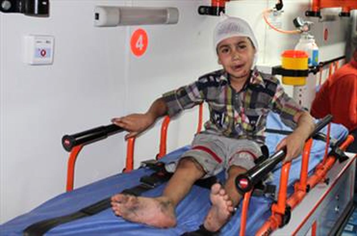 روایتی تلخ از تصادف اتوبان قم/ عکس