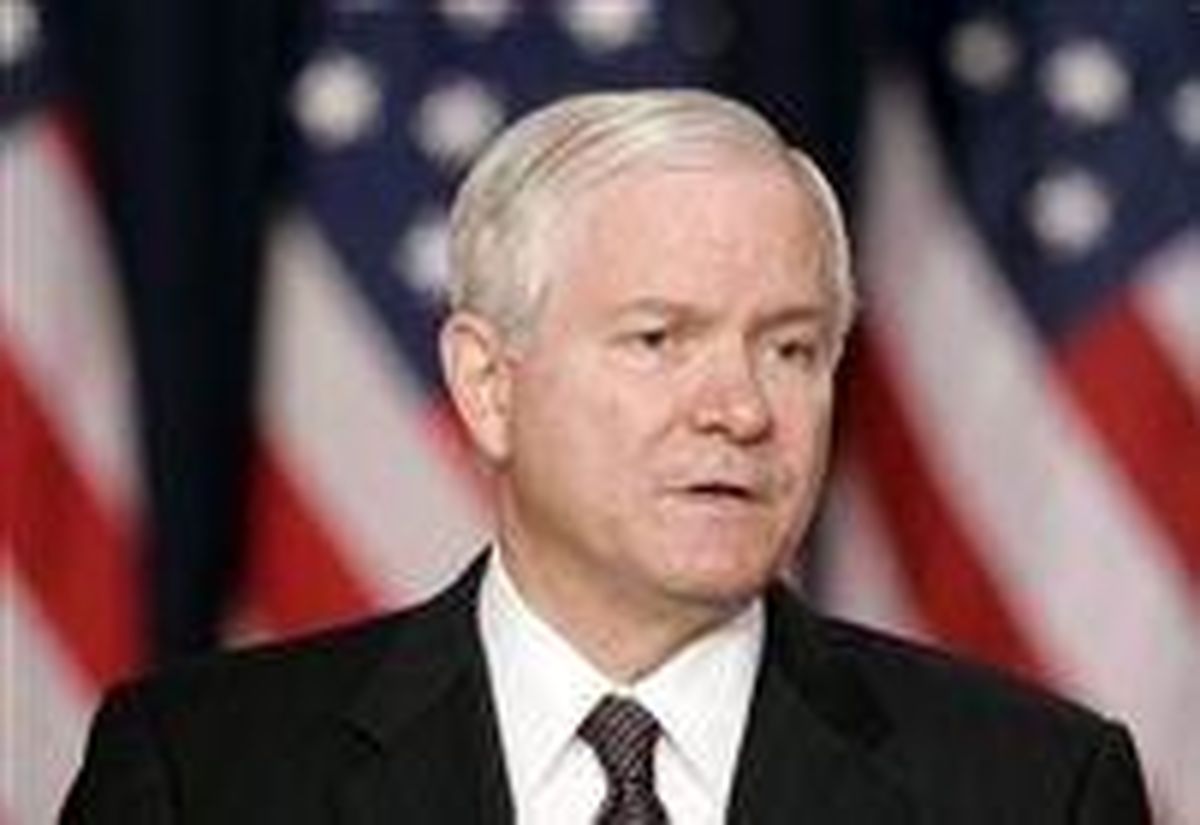 درخواست گیتس برای حل اختلاف آمريكا و ايران ‬