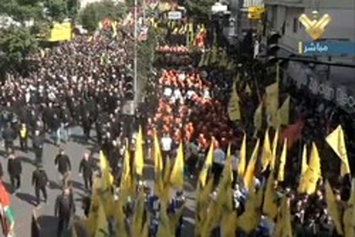 عزاداری روز عاشورا در ضاحیه بیروت +تصاویر