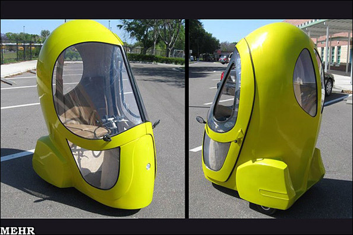 خودروی تخم مرغی /عکس
