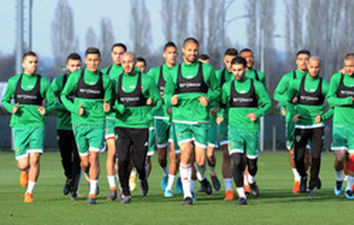 اردوی ٤ روزه مراکش قبل از سفر به سوئیس