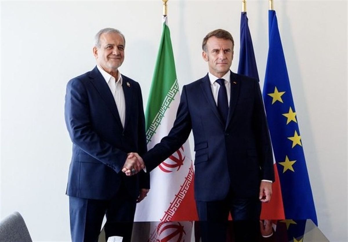 ادعای تکراری ماکرون پس از دیدار با پزشکیان