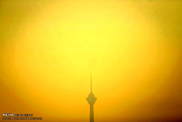 تصاویر: وضعیت هوای تهران