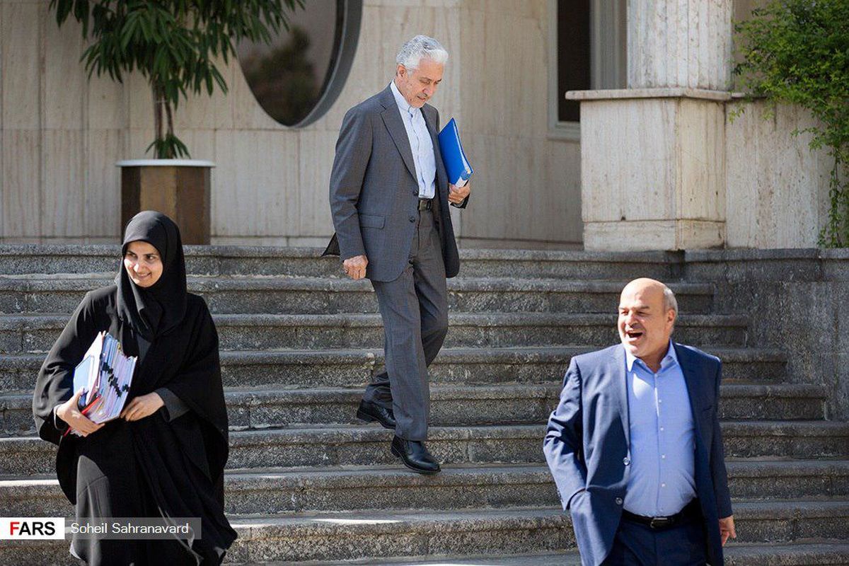 عکس: پوشش عجیب زن جنجالی هیات دولت