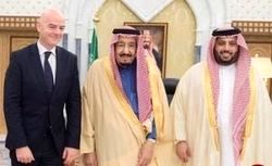 لابی سیاسی عربستانی‌ها با رئیس فیفا