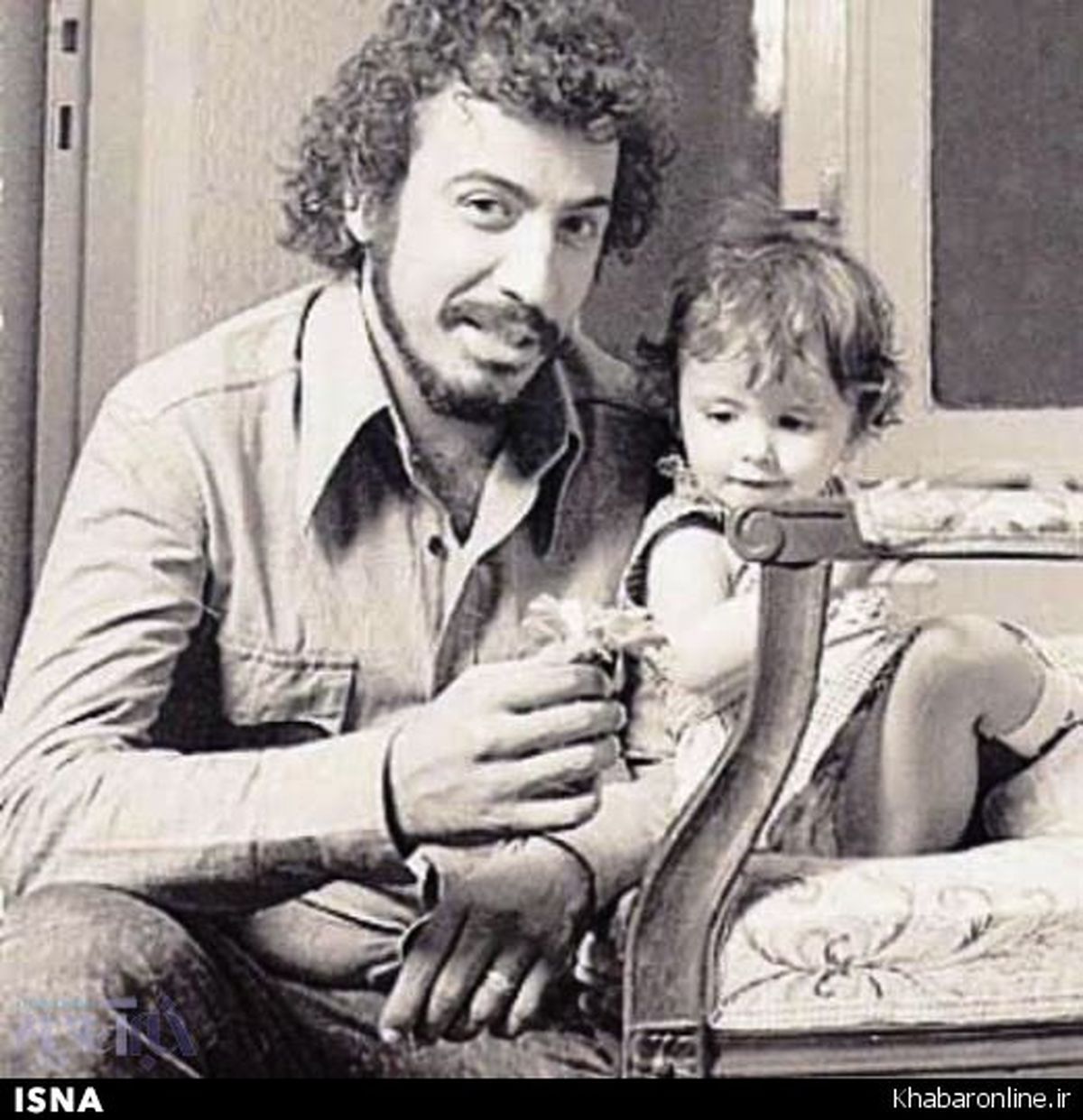 عکس دیده‌نشده از کودکی لیلا حاتمی