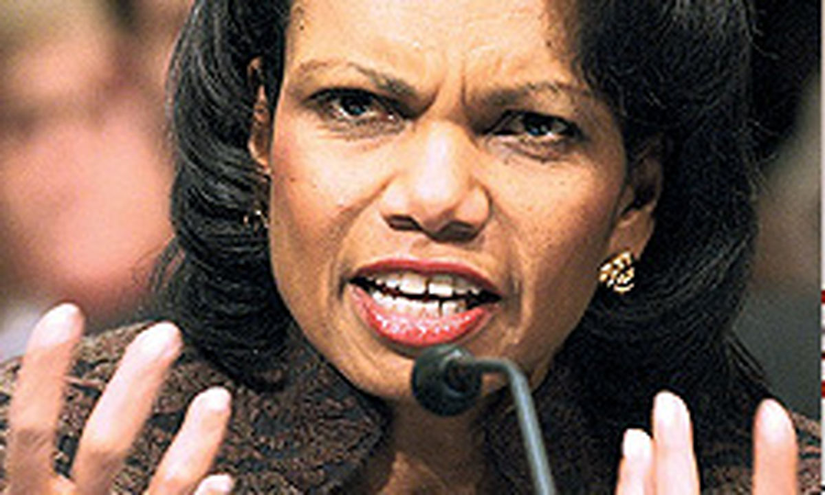 رايس از بمب‌گذاري لبنان خشمگین است