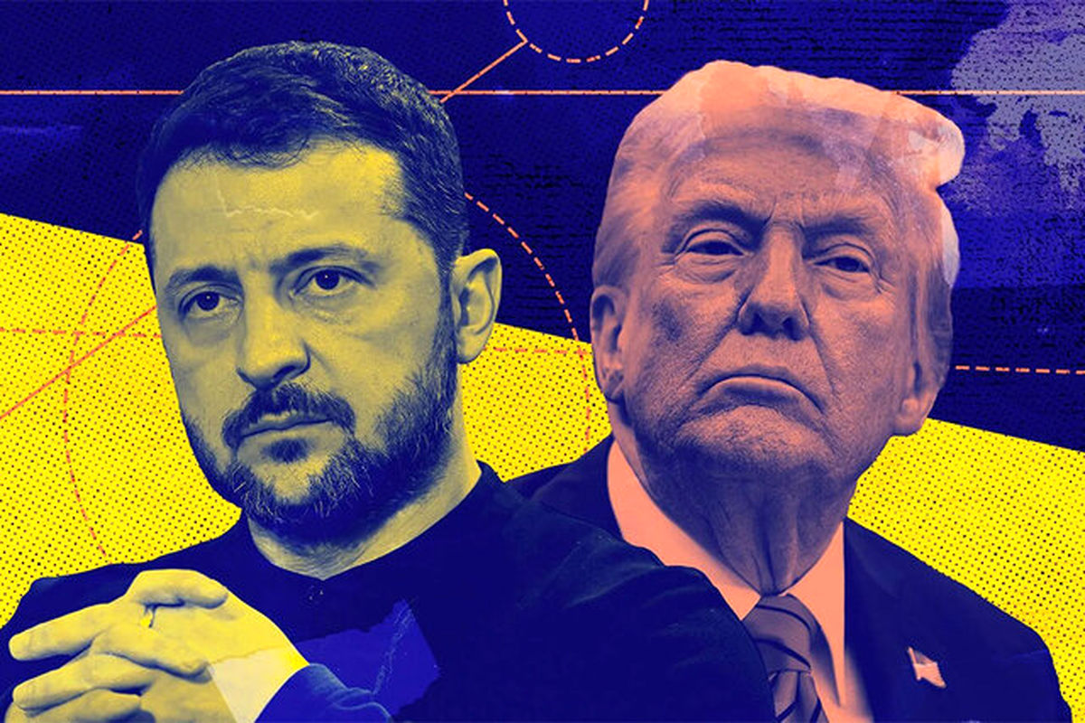 زلنسکی: با ترامپ درخصوص صلح واقعی گفت‌وگو کردم