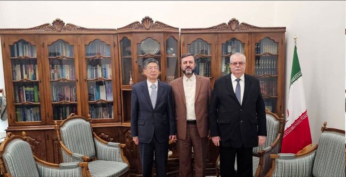 رایزنی غریب آبادی با سفرای روسیه و چین 