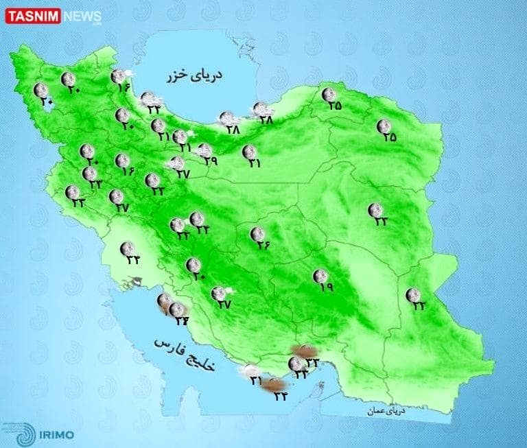باد شدید و گردوخاک در غرب کشور