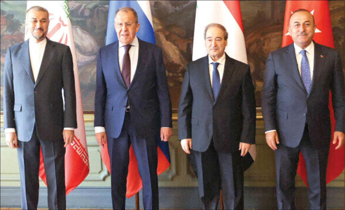 نشست های چهارجانبه در ایستگاه وزیران خارجه