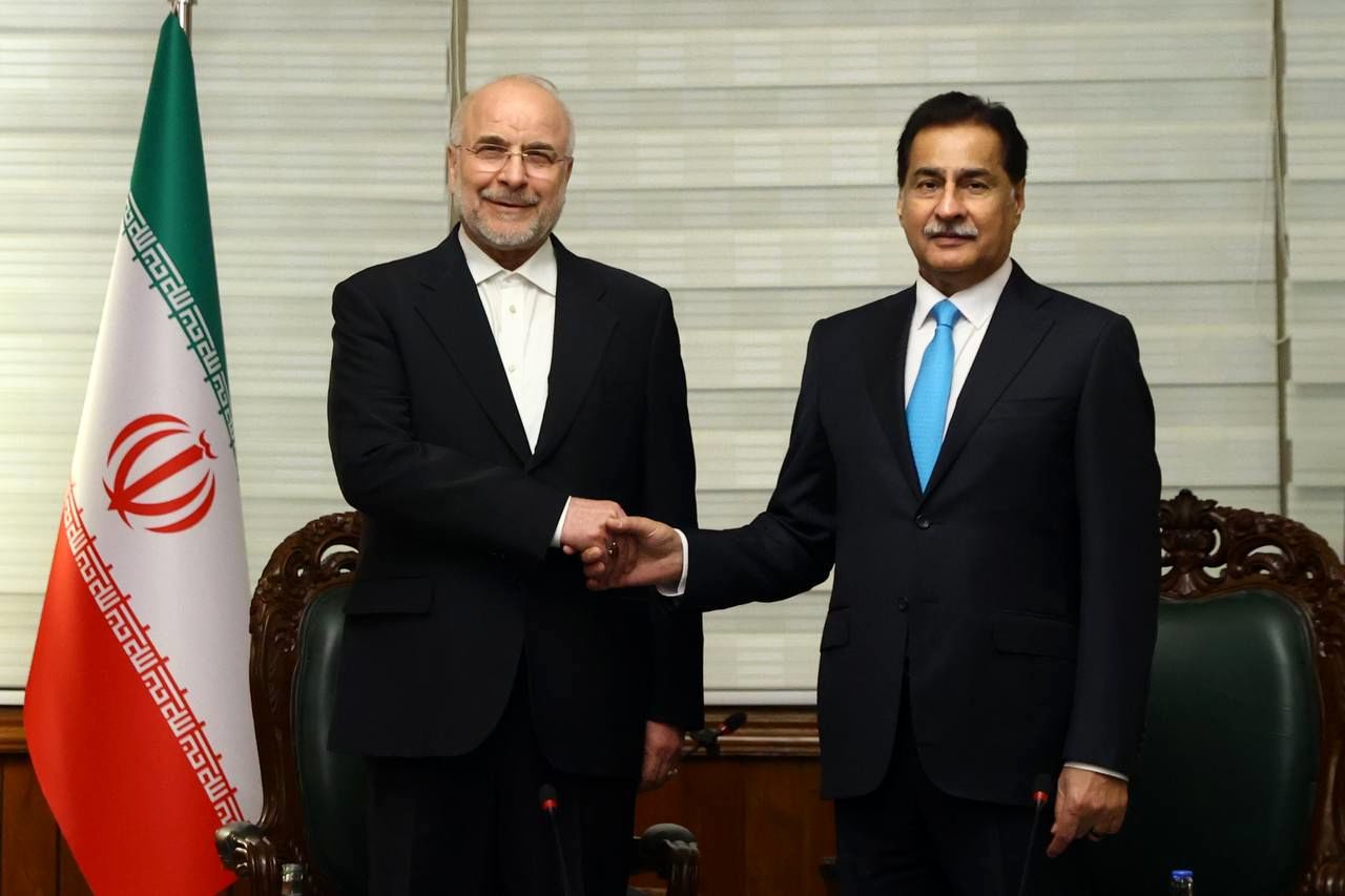 دیدار قالیباف و ایاز صادق +فیلم