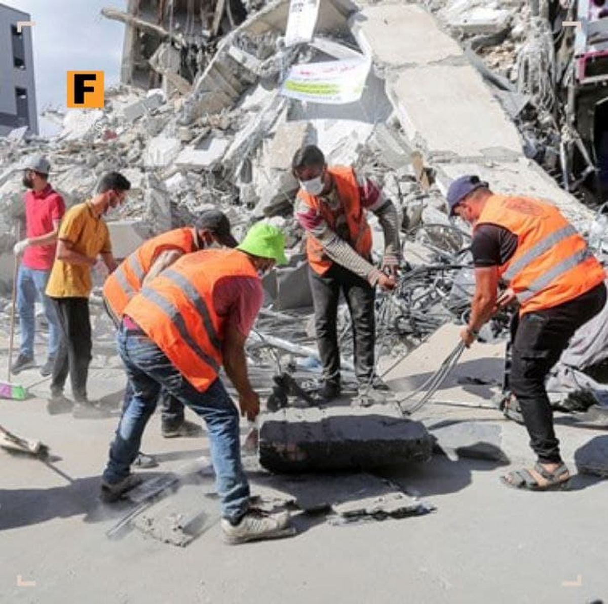 خنثی‌سازی ۱۲۰۰ بمب و خمپاره در نوار غزه