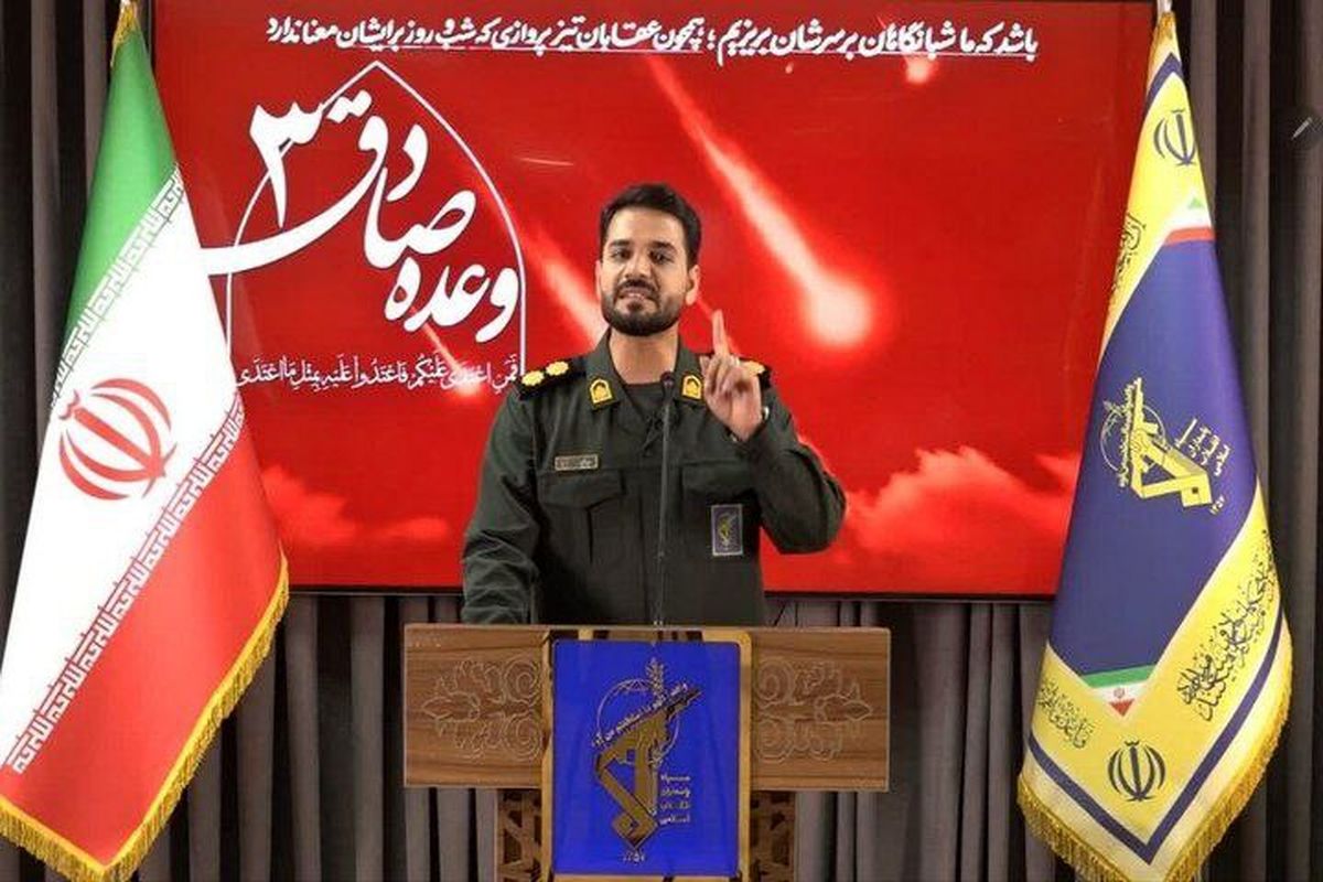 سرهنگ پاسدار ایمان تاجیک سخنگوی عملیات وعده صادق ۳ شد +عکس