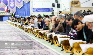 تصاویر: آیین ترتیل‌خوانی قرآن در حرم حضرت معصومه(س)