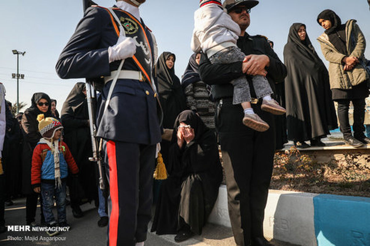 تصاویر: مراسم تشییع شهید گمنام در ستاد فرماندهی نیروی دریایی ارتش