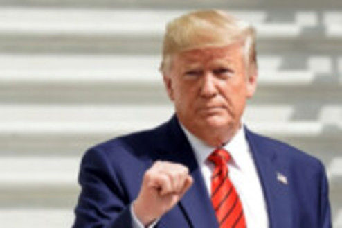 فیلم: بیتوجهی کودکان به «ترامپ» و تمسخر او در امریکا!