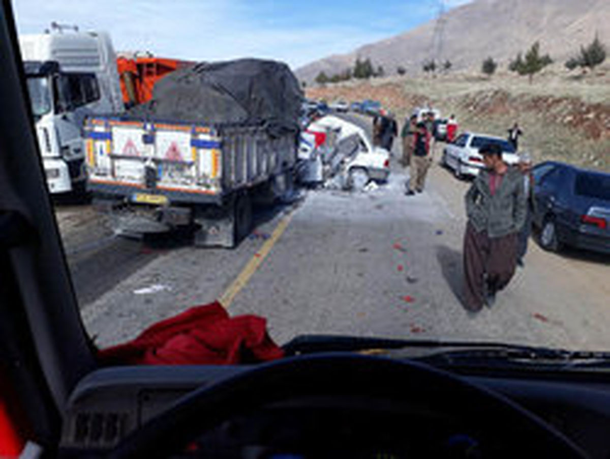 عامل ۵۰ درصد تصادفات جاده‌ای بهمن ماه