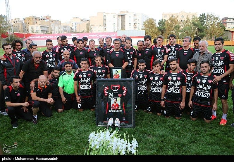 تصاویر: اولین تمرین پرسپولیس در غیاب نوروزی