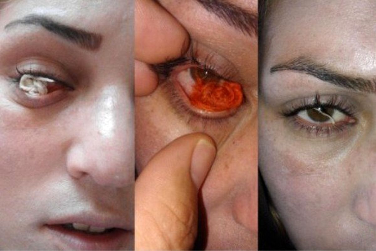 چشمان زنی که نخ می‌سازد شایعه یا واقعیت!؟ +عکس
