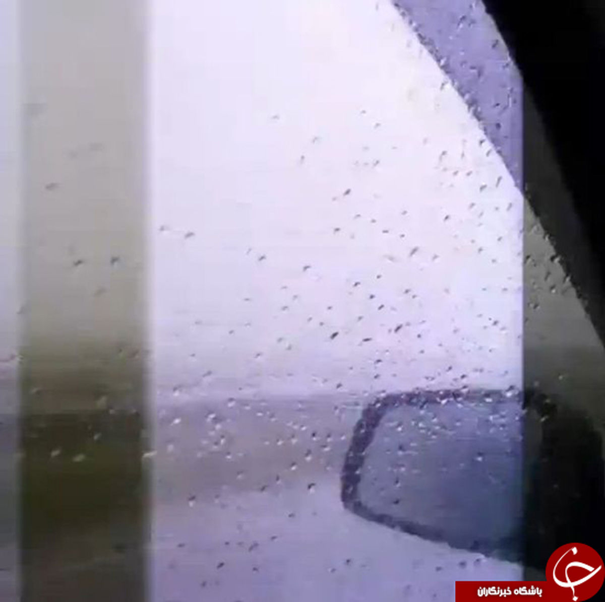 مردی که لحظه صاعقه خوردن خودش را ثبت کرد +عکس