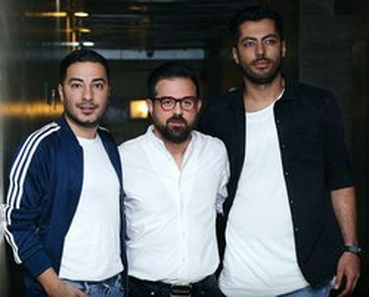 نوید محمدزاده با لباس ورزشی به اکران فیلم جدیدش رفت! +عکس