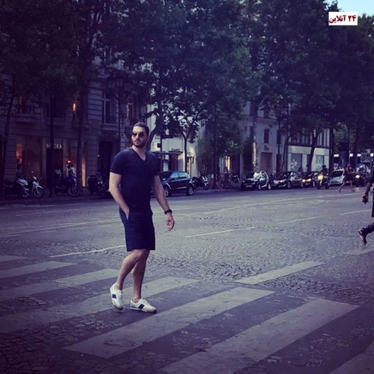 تیپ تابستانی علیرضا حقیقی در سوئد +عکس