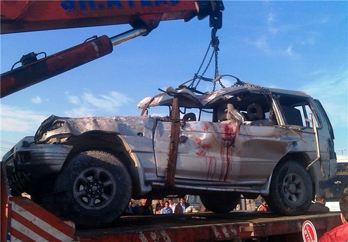 حادثه‎رانندگی جان 7نفر را درقم‎گرفت/تصاویر
