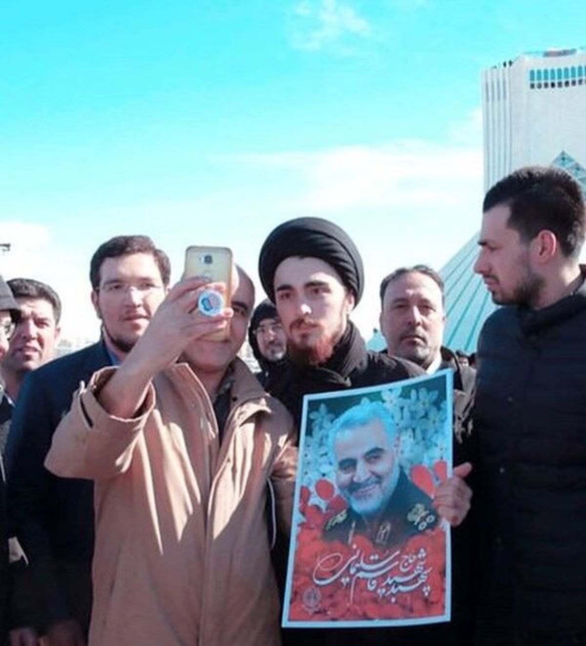 نتیجه امام در راهپیمایی +عکس