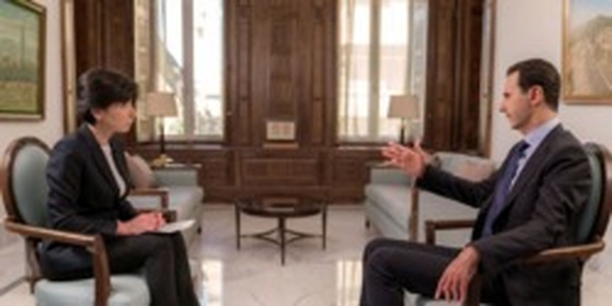 بشار اسد: جنگ سوریه جنگ داخلی نیست