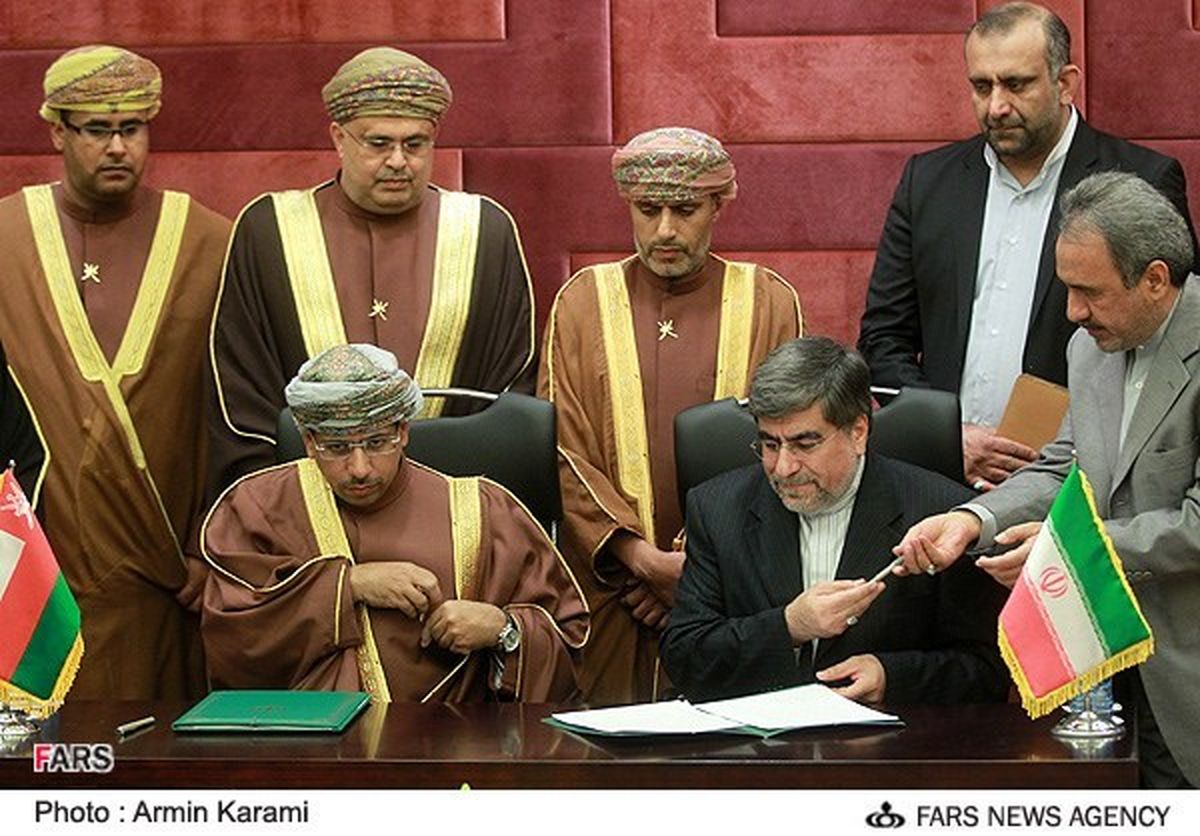 امضای تفاهم نامه میان ایران-عمان/تصاویر