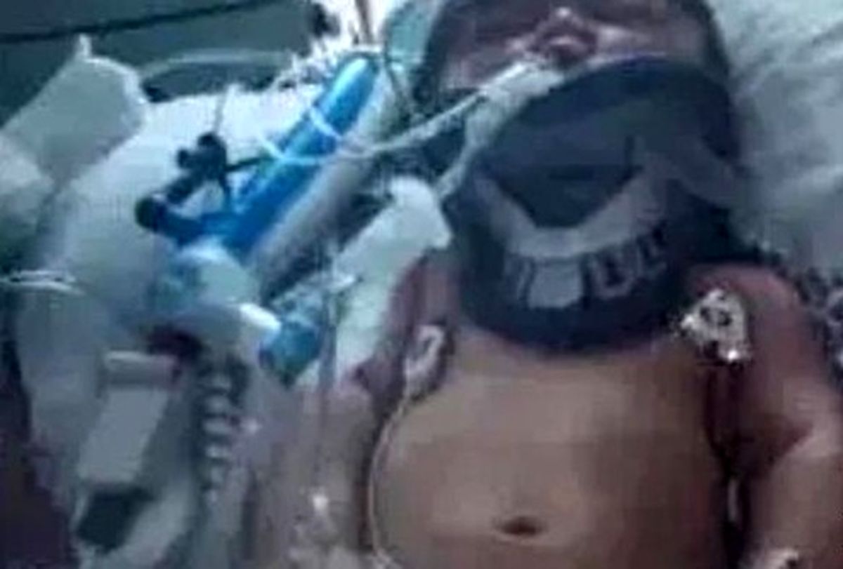 قتل فجیع نوزاد ۱۳ روزه به دست پدر خشمگین +عکس
