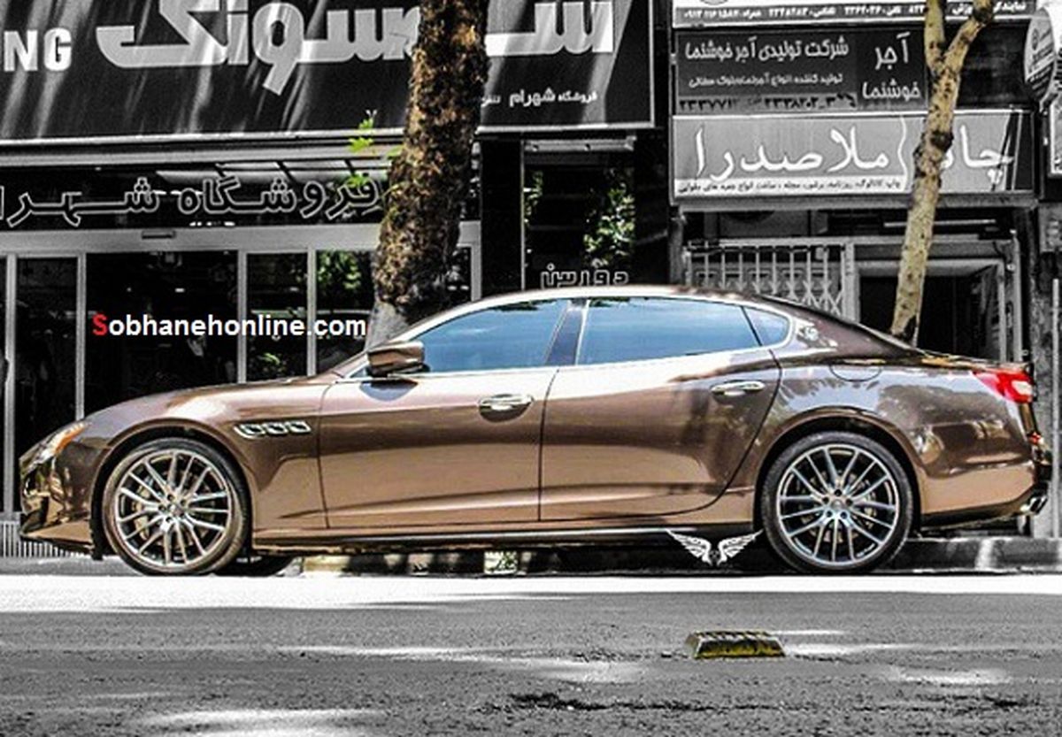 عکس: جدیدترین رنگ مازراتی در ایران