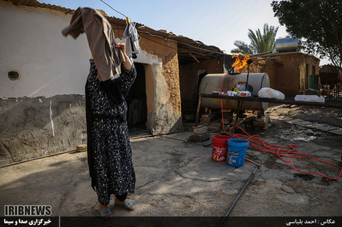 وضعیت عجیب فقر در روستای نفت خیر