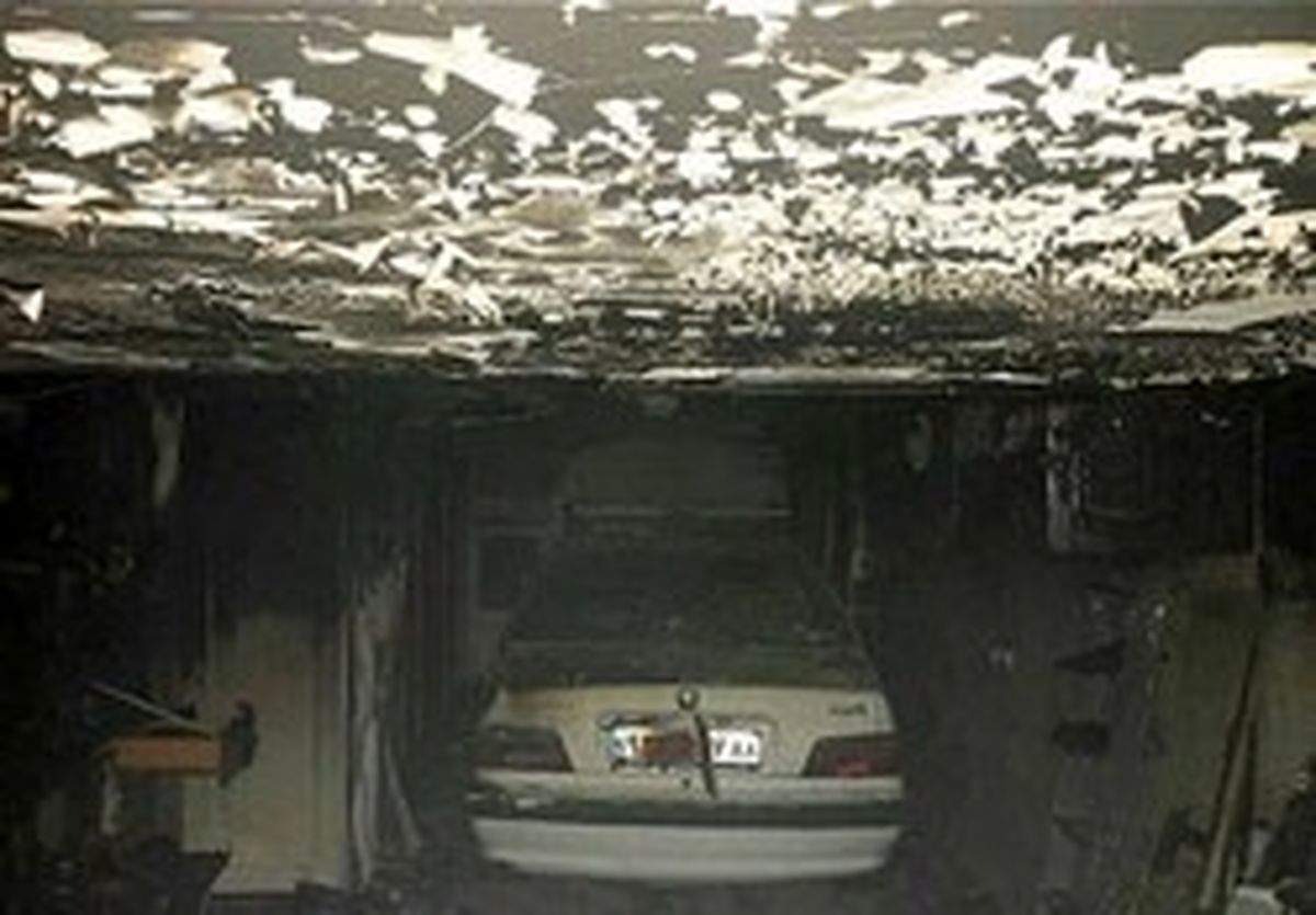 نجات جان دختر نوجوان از میان آتش و دود +تصاویر