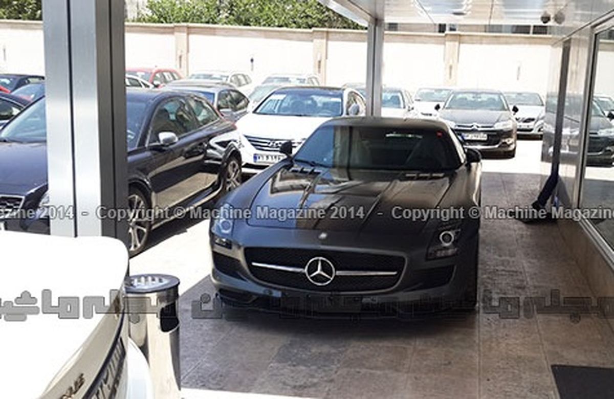 مرسدس بنز 5 میلیاردی در تهران/تصاویر