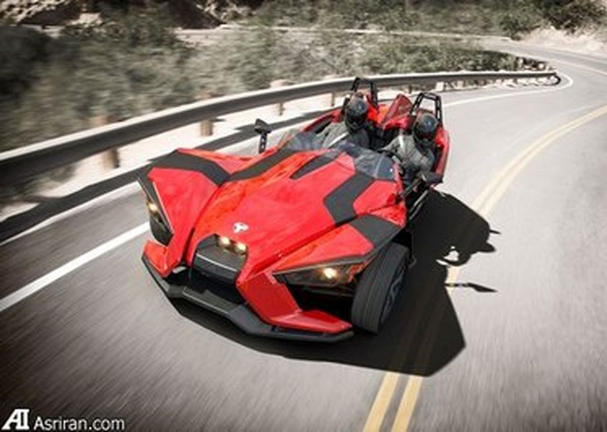 تصاویر: موتور سیکلت 3 چرخ عجیب و فوق لوکس