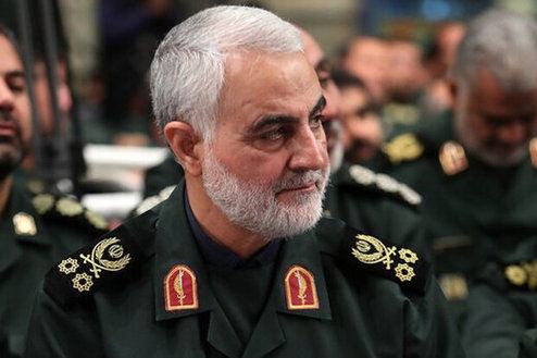 فیلمی دیده نشده از شهید سلیمانی در زادگاهش