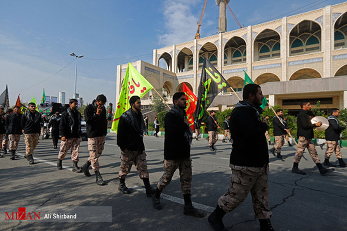تصاویر: سردار رحیمی در عزاداری ۲۸ صفر مصلای امام (ره)