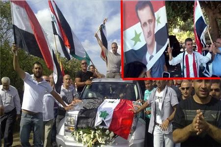 سردار اسرای سوریه آزاد شد /عکس