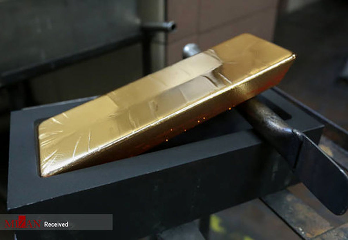 تصاویر: تولید شمش طلا در روسیه