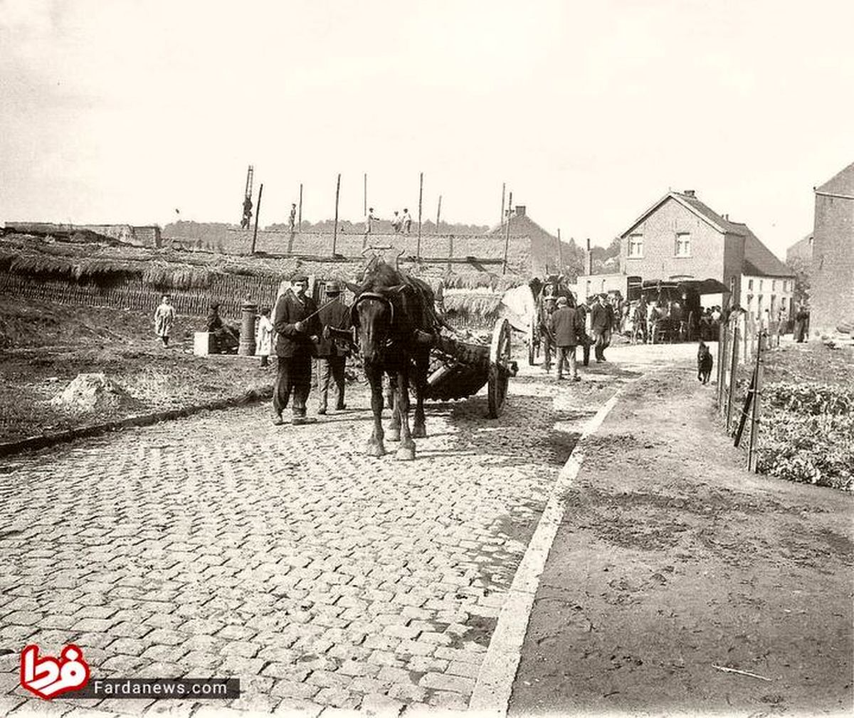 تصاویر: زندگی بلژیکی‌ها در ۱۱۷ سال قبل